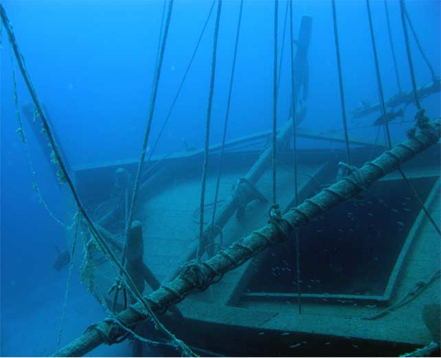 shipwreck in cyprus
